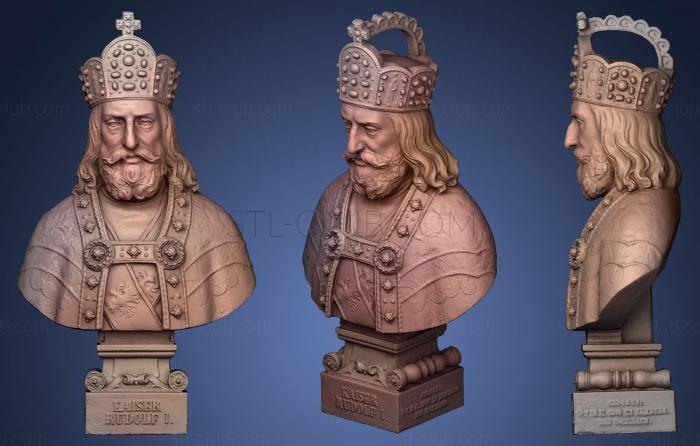 3D model Rudolf I (STL)